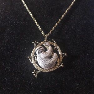 Sloth Necklace.